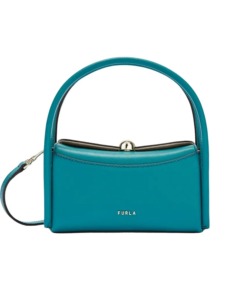 Furla Große Boston Tote Bag - Blau Blau