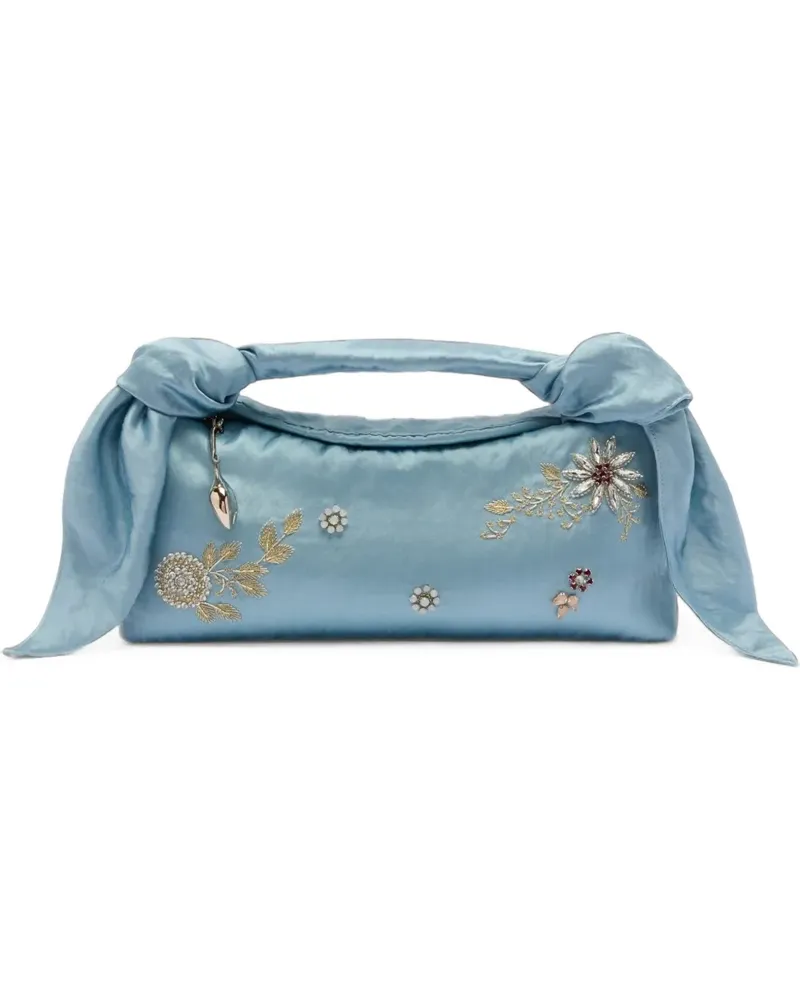 Erdem Bloom tote bag - Blau Blau