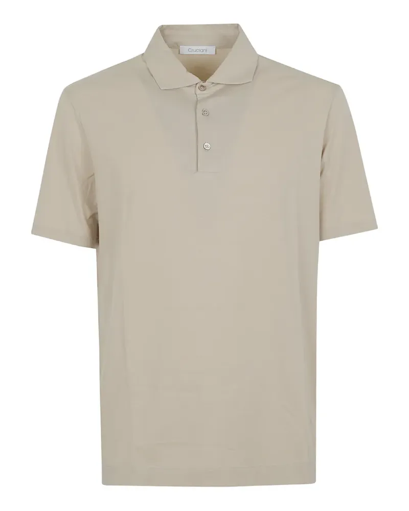 Cruciani Poloshirt mit kurzen Ärmeln - Nude Nude