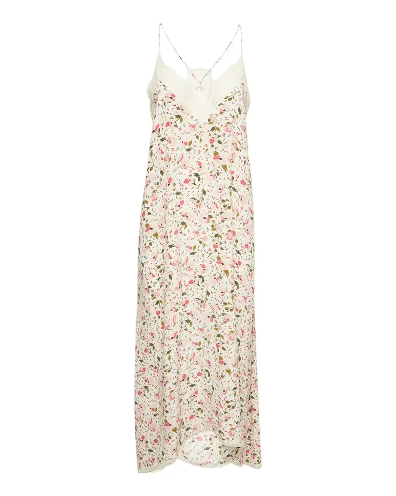 Zadig & Voltaire Kleid mit Spitzenbesatz - Nude Nude