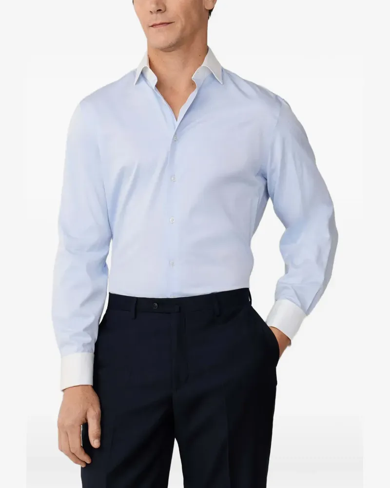 Hackett Knightsbridge Hemd - Blau Blau