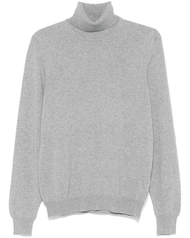 Fedeli Klassischer Kaschmirpullover - Grau Grau