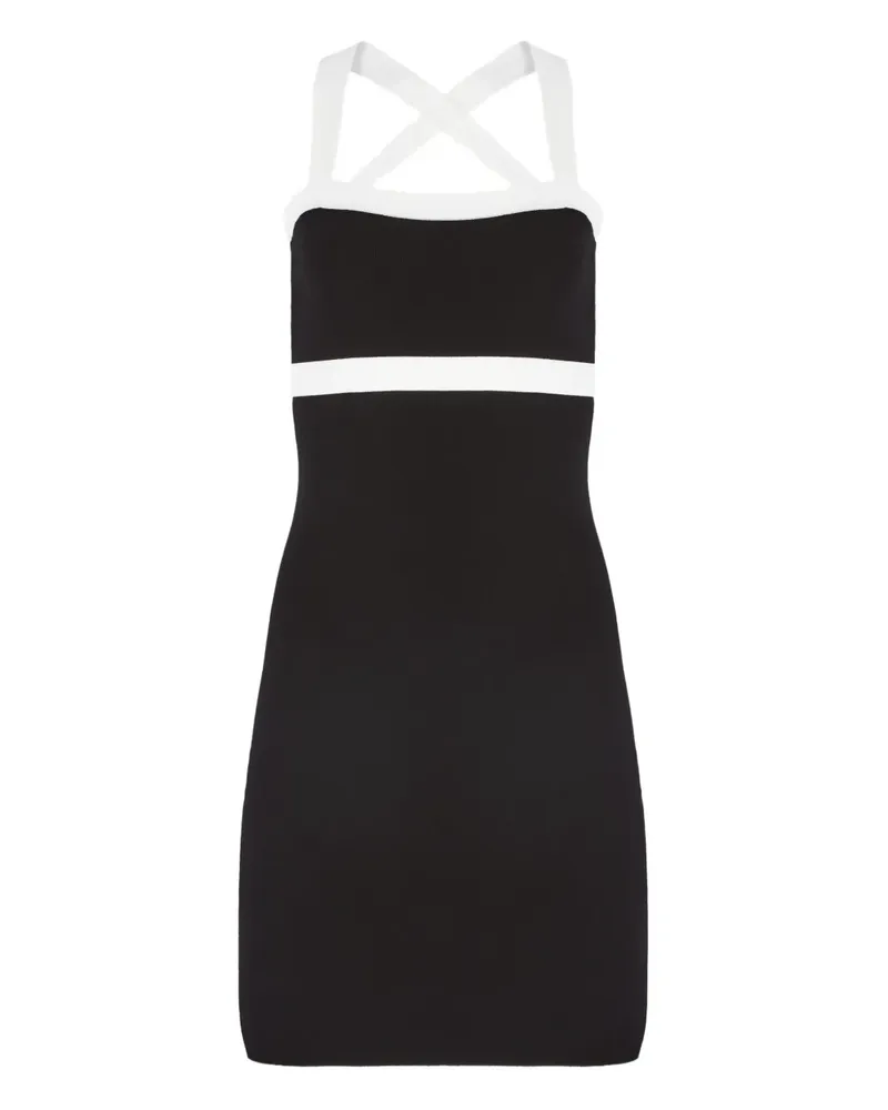 Nina Ricci Gestricktes Minikleid - Schwarz Schwarz