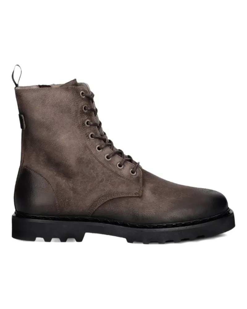 AllSaints Skiff Schnürstiefel - Braun Braun