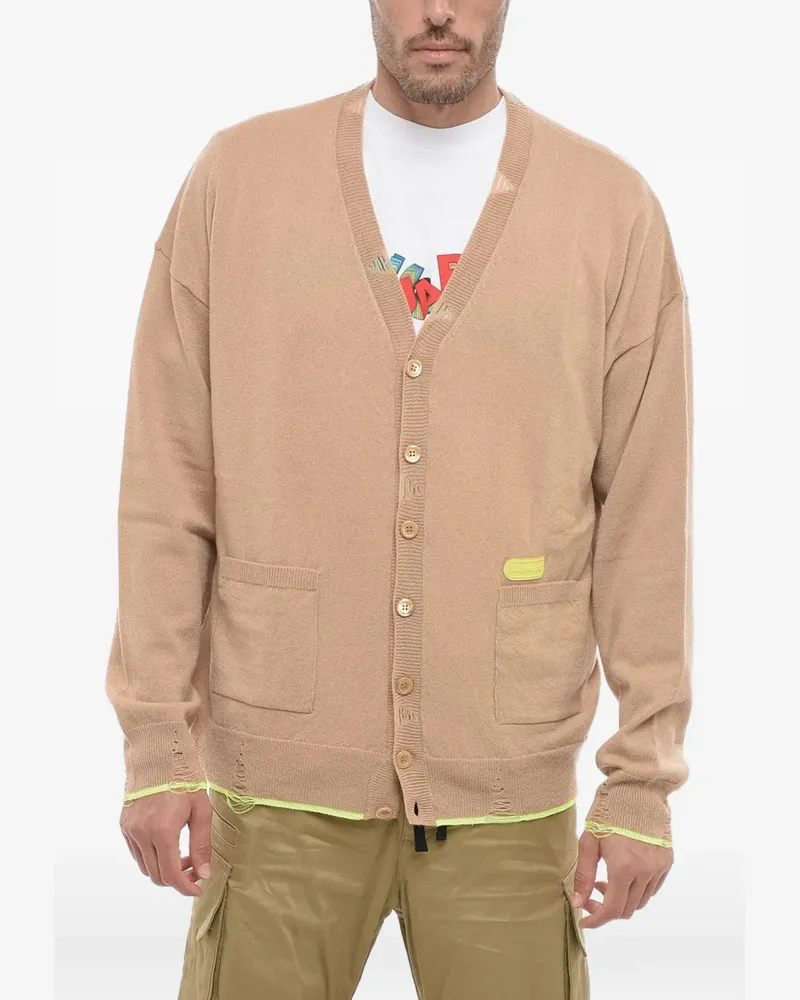 Dsquared2 V-neck cardigan - Nude Nude