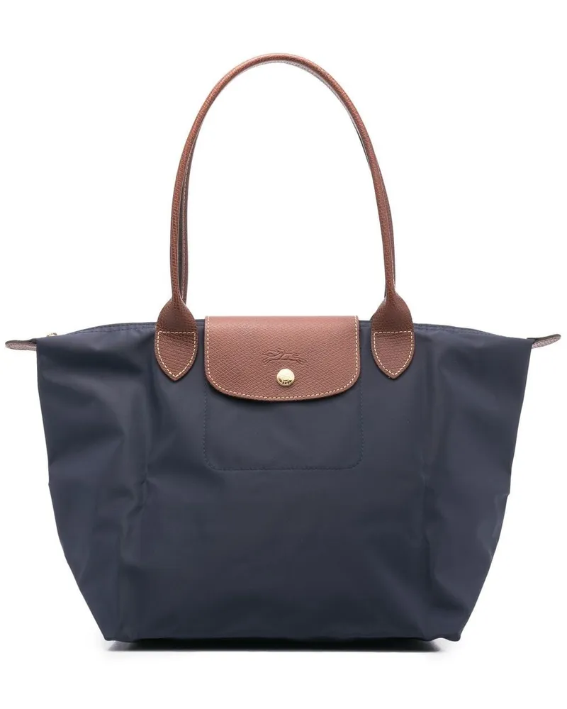 Longchamp Mittelgroße Le Pliage Handtasche - Blau Blau