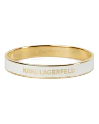 Karl Lagerfeld Autograph Armreif Weiß