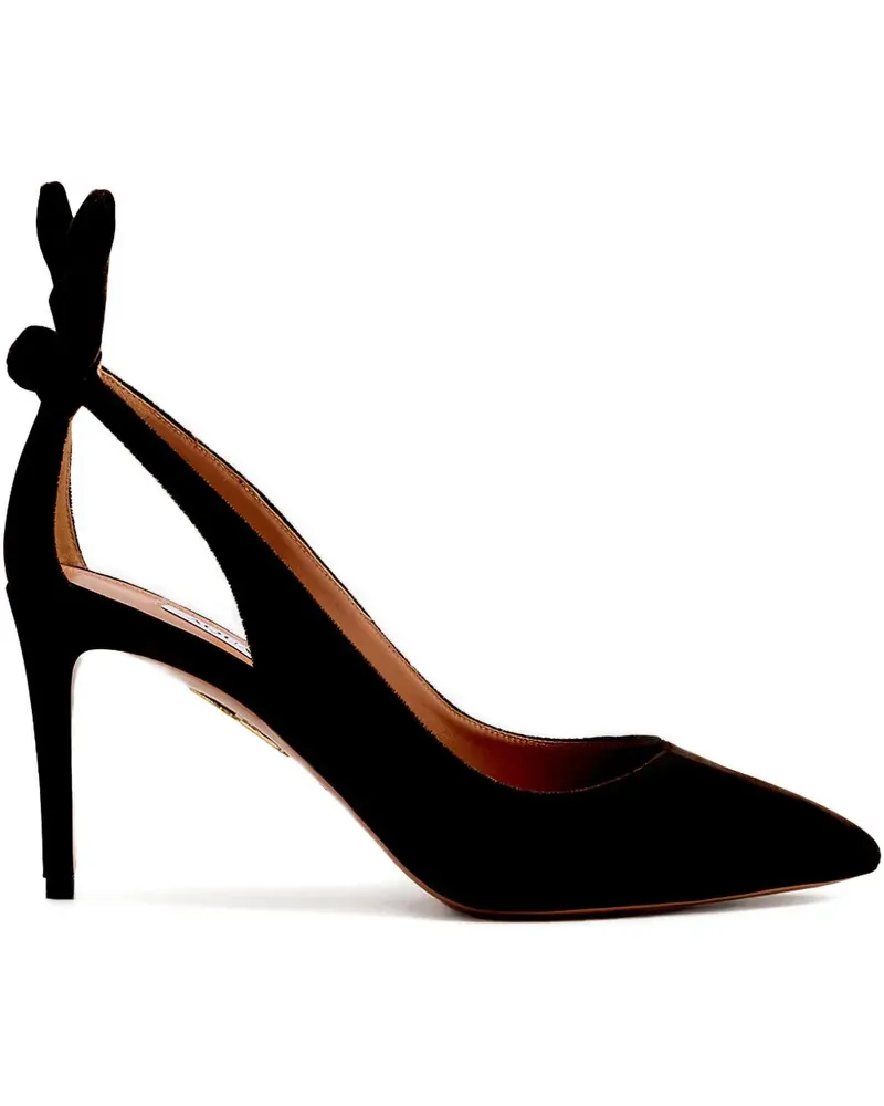 Aquazzura 85mm bow-tie pumps - Braun Braun