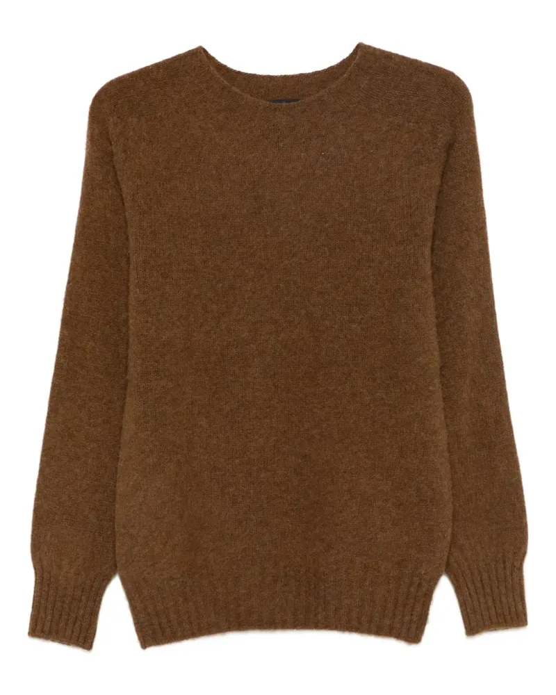 Howlin' Pullover mit rundem Ausschnitt - Braun Braun
