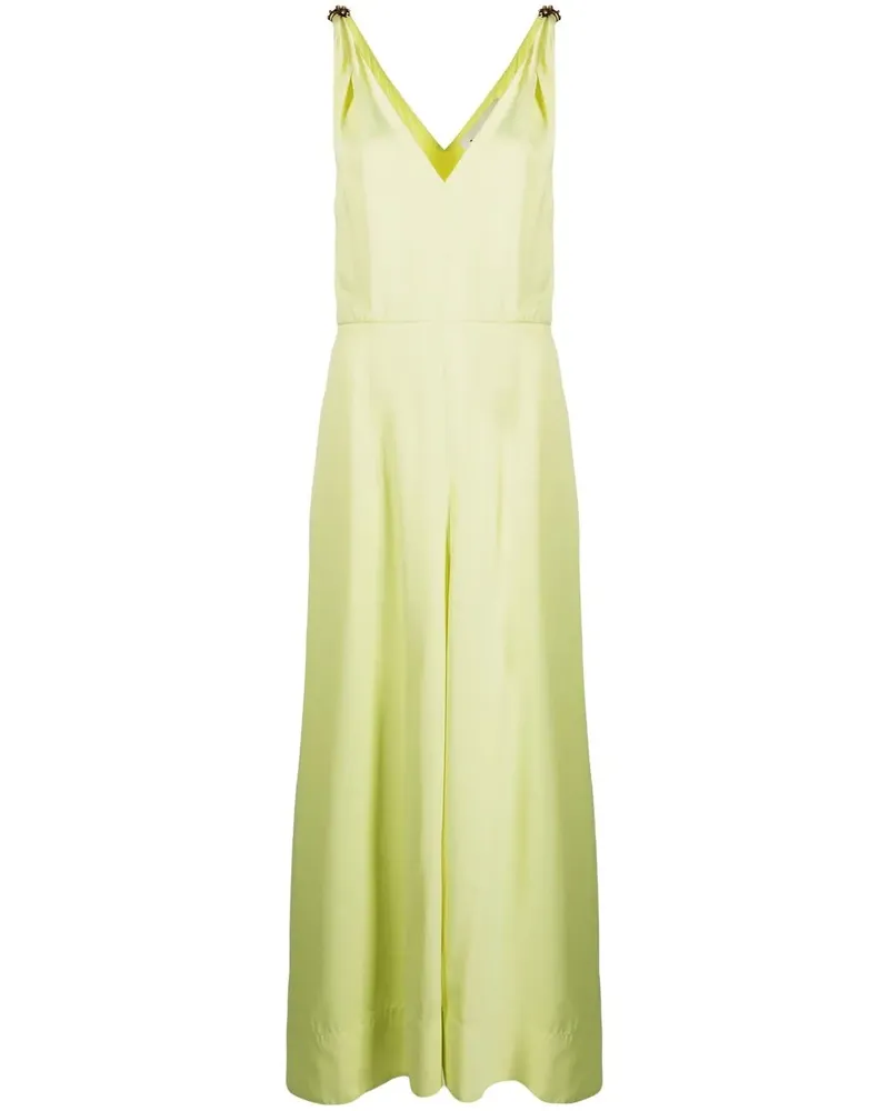 Lanvin Trägerkleid mit V-Ausschnitt - Grün Grün