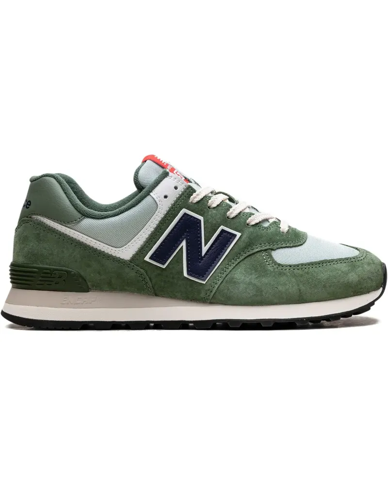New Balance 574 Sneakers aus Wildleder - Grün Grün