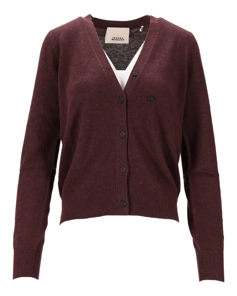 Isabel Marant Carline buttoned cardigan - Rot Rot
