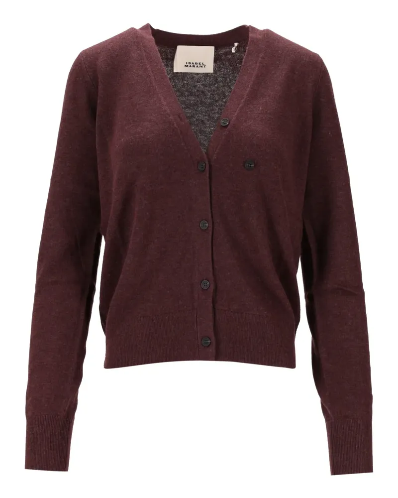 Isabel Marant Geknöpfter Carline Cardigan - Rot Rot