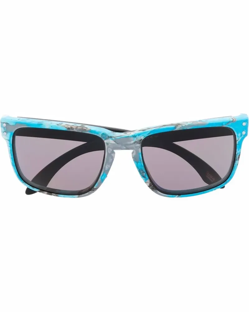 Oakley Eckige Holbrook Sonnenbrille - Braun Braun