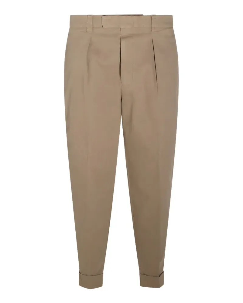 Incotex Hose mit Bundfalten - Nude Nude