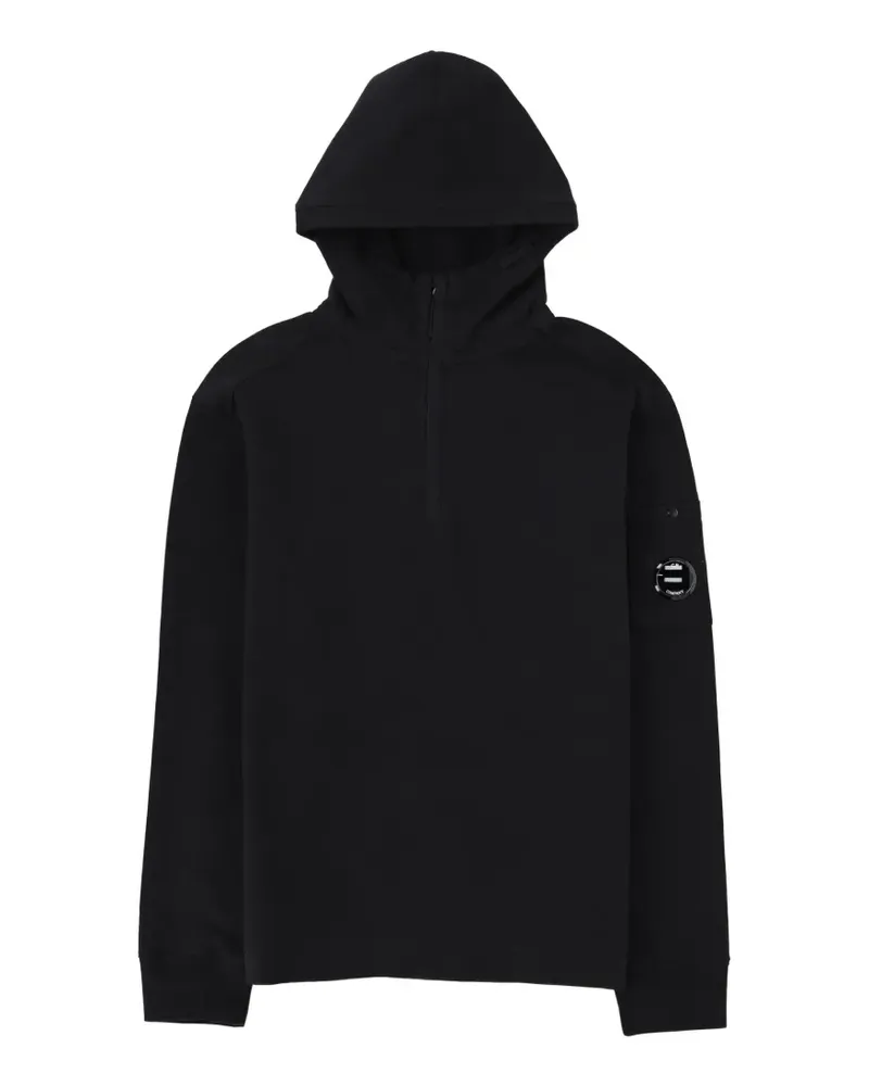 C.P. Company Kapuzenjacke mit Reißverschluss - Schwarz Schwarz
