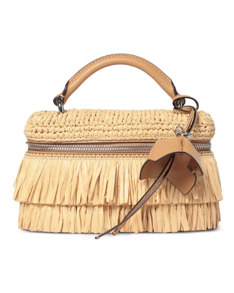 Michael Kors fringed shoulder bag - Nude Nude
