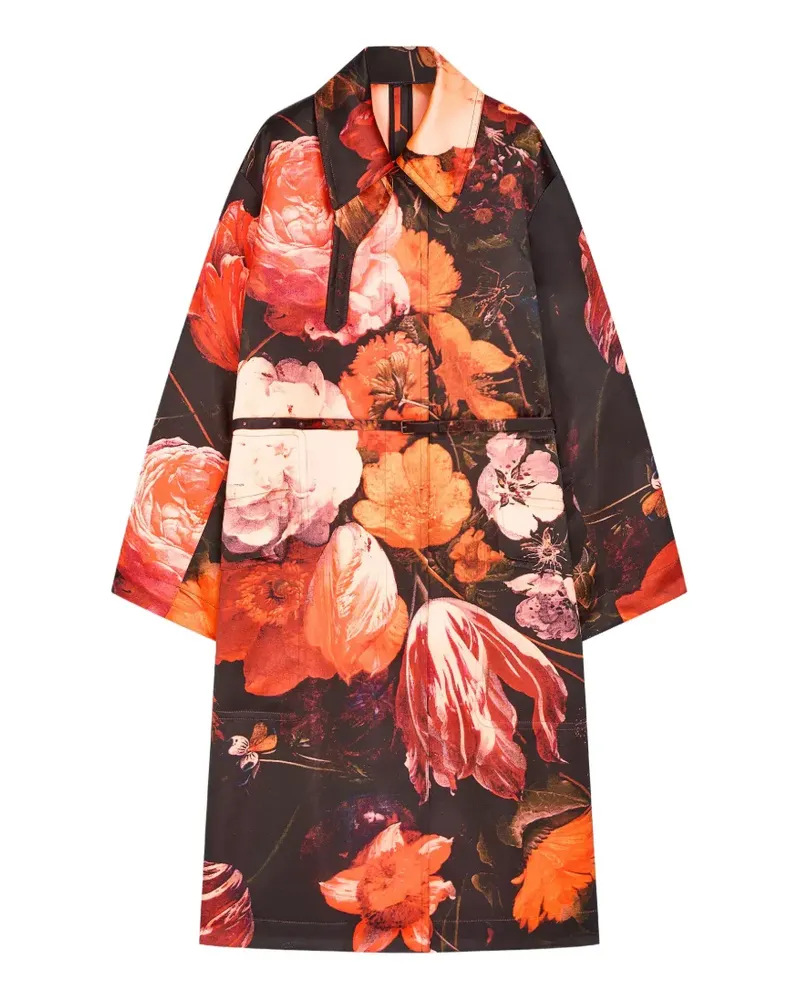Dries van Noten Mantel im Oversized-Look - Schwarz Schwarz