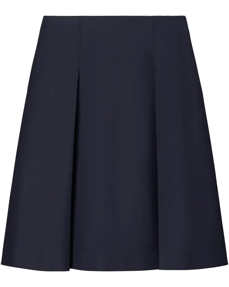 Tory Burch plissierter Rock - Blau Blau