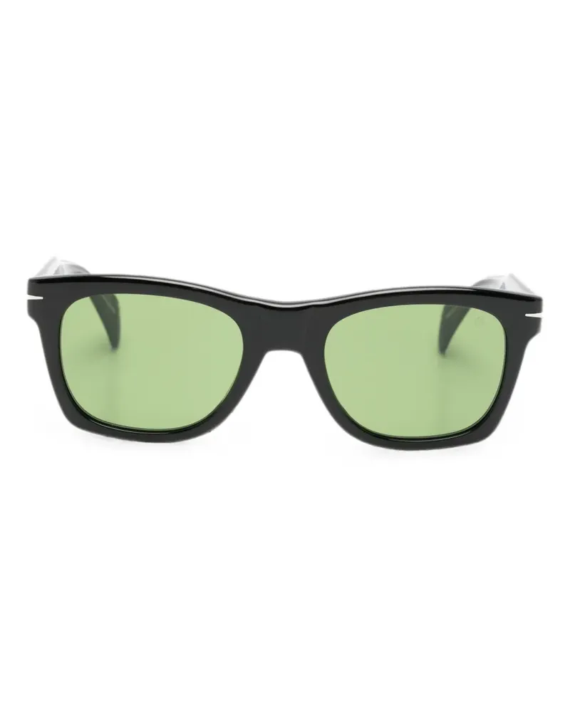 EYEWEAR by DAVID BECKHAM Sonnenbrille mit eckigem Gestell - Schwarz Schwarz