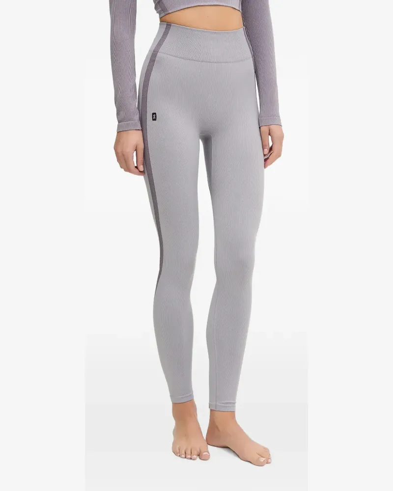 ON Studio ribbed-knit track pants - Grau Grau