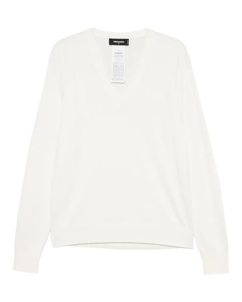 Dsquared2 V-neck sweater - Nude Nude