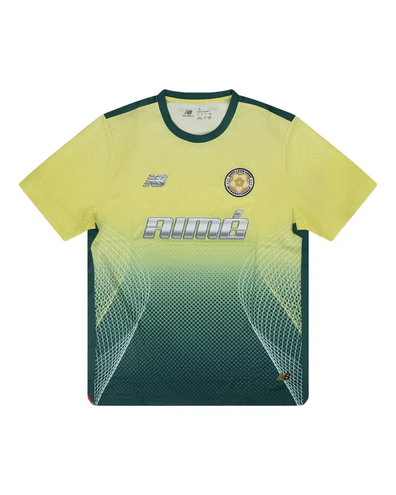 Aimé Leon Dore T-Shirt mit Farbverlauf - Gelb Gelb