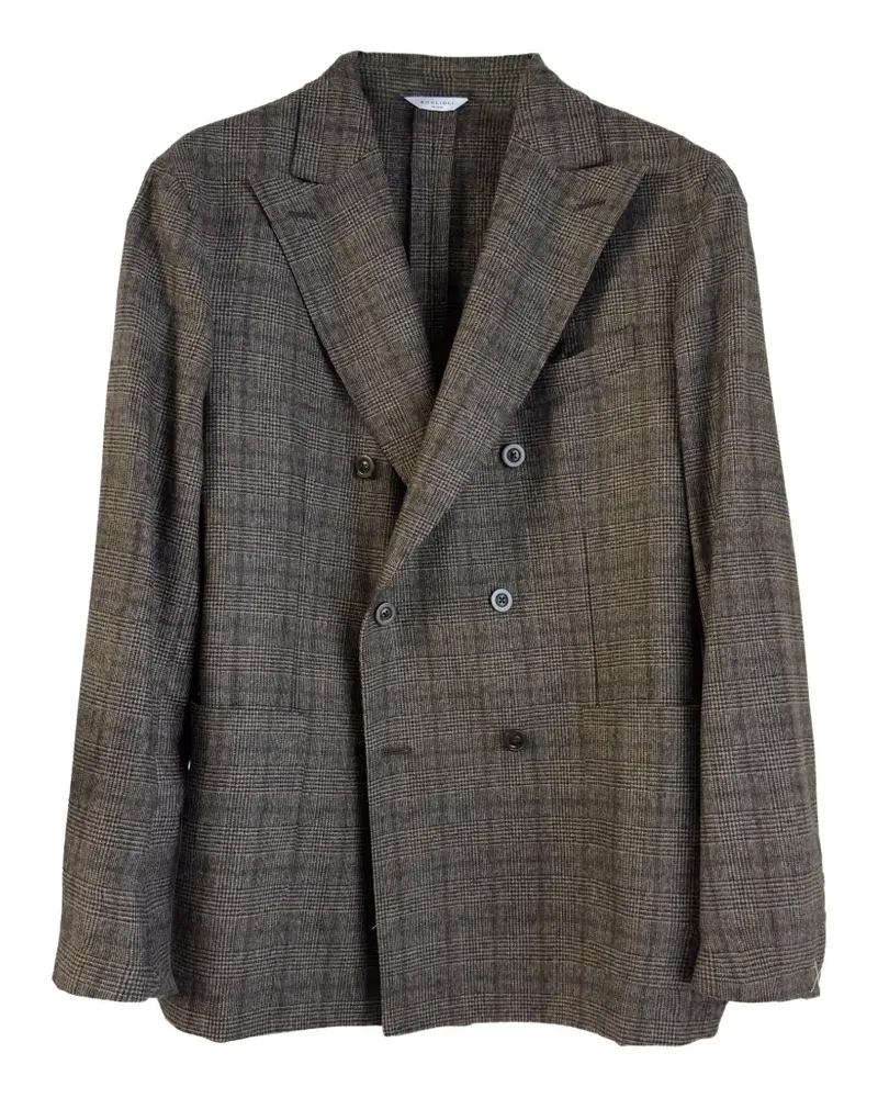 Boglioli double-breasted suit jacket - Braun Braun