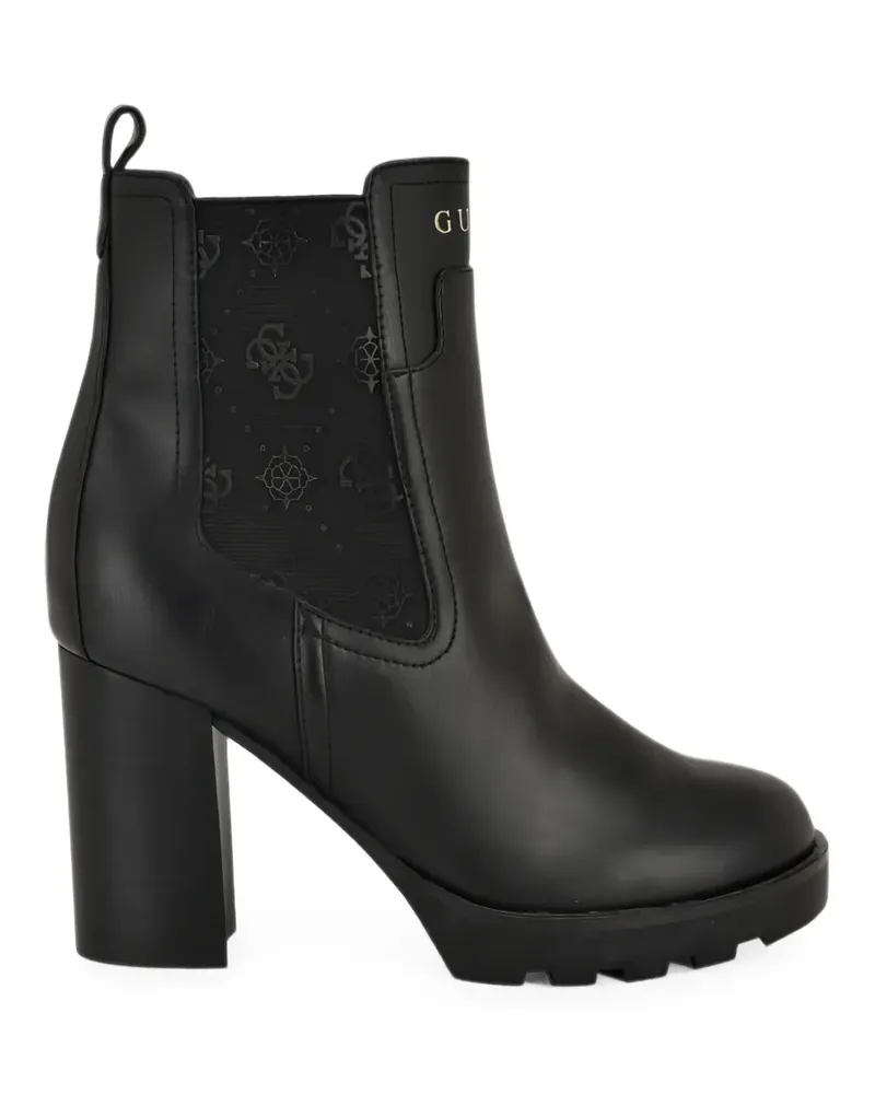 Guess Nealle block-heel ankle boots - Schwarz Schwarz