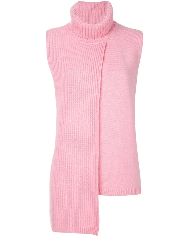 Cashmere In Love Tania' Kaschmirtop - Rosa Rosa