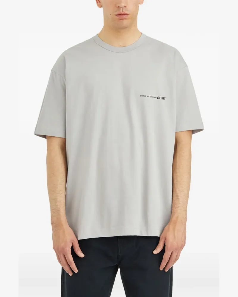 Comme des Garçons logo-detail T-shirt - Grau Grau