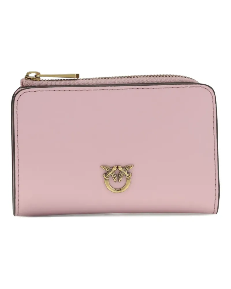 Pinko zip plaque purse - Rosa Rosa