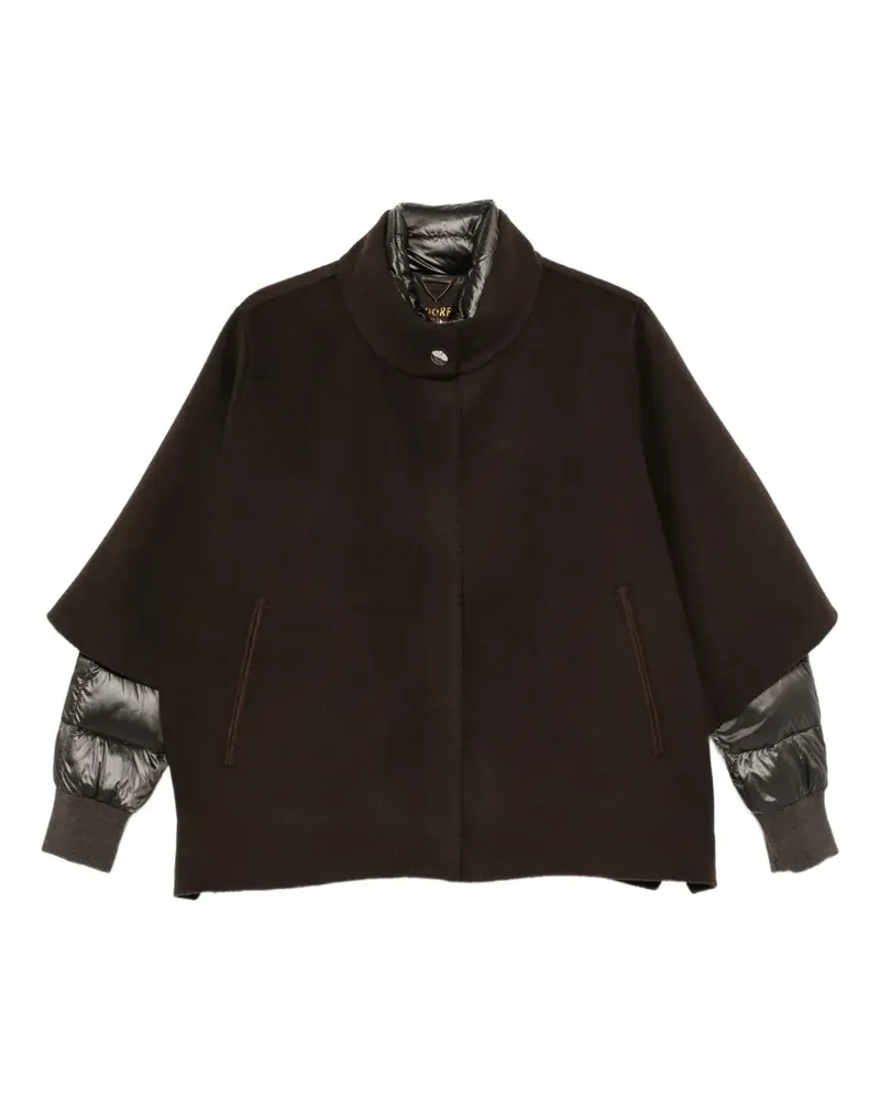 MOORER high-neck 2-in-1 jacket - Braun Braun