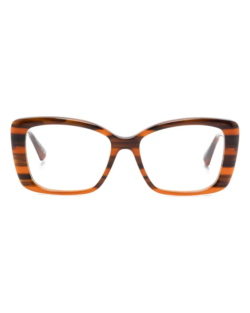 MAX&Co. Brille mit eckigem Gestell - Braun Braun