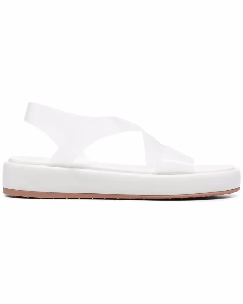 Gianvito Rossi Metropolis Sandalen - Weiß Weiß