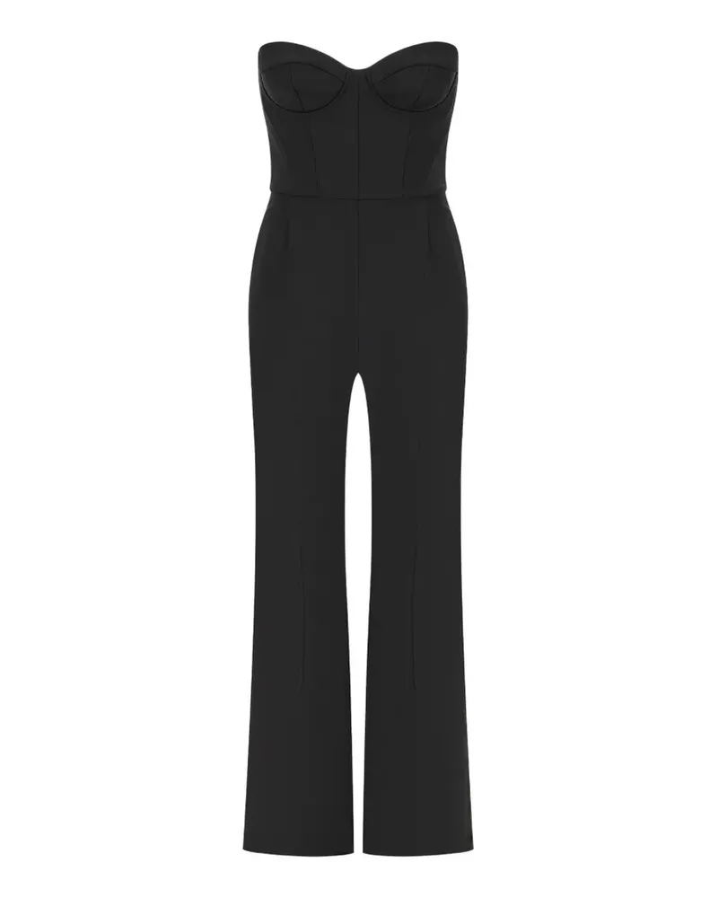 Giovanni Bedin strapless corset-style jumpsuit - Schwarz Schwarz