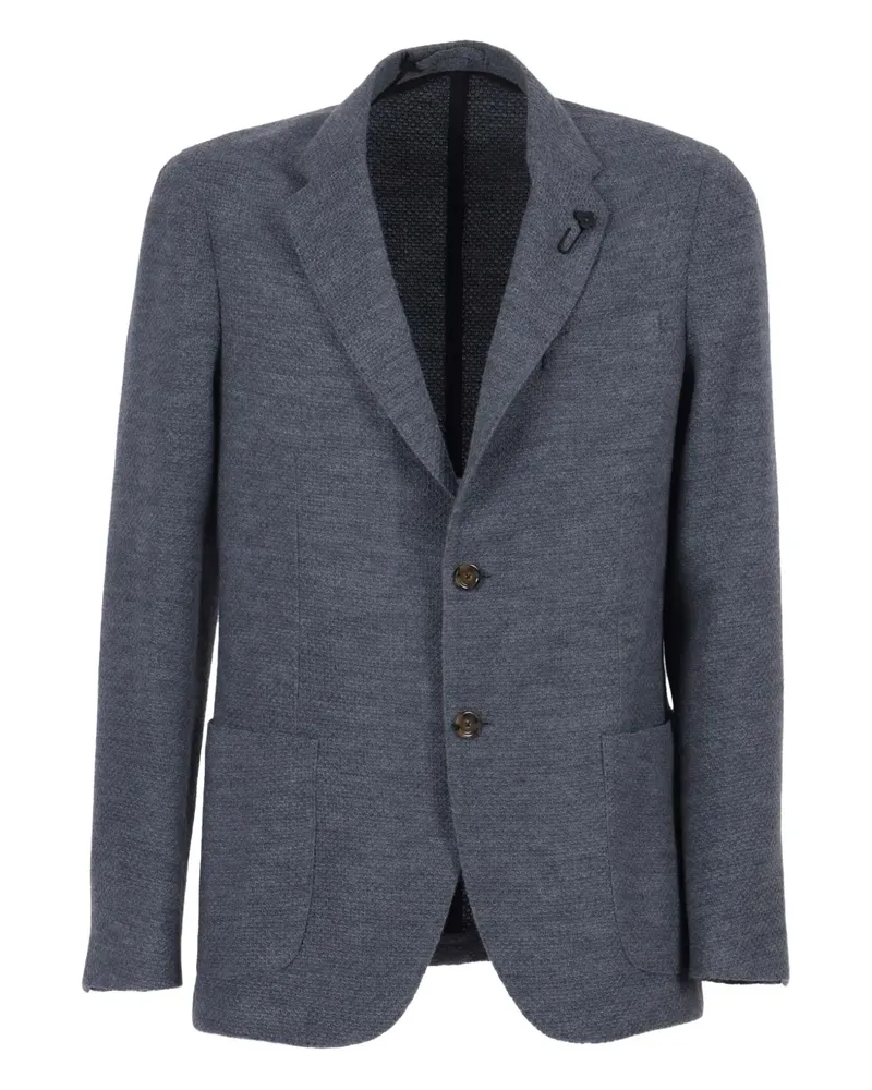 LARDINI knit blazer - Grau Grau