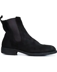 GUIDI Klassische Chelsea-Boots Schwarz