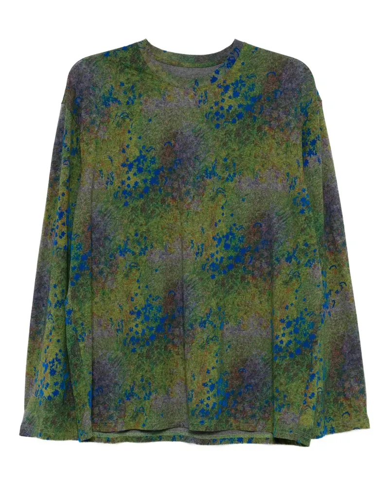 JNBY T-Shirt mit Print - Blau Blau
