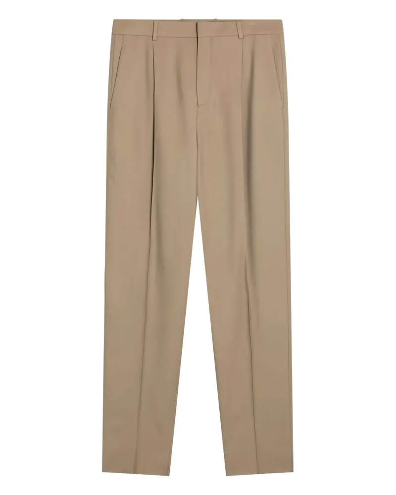 Saint Laurent Hose mit Bügelfalten - Nude Nude