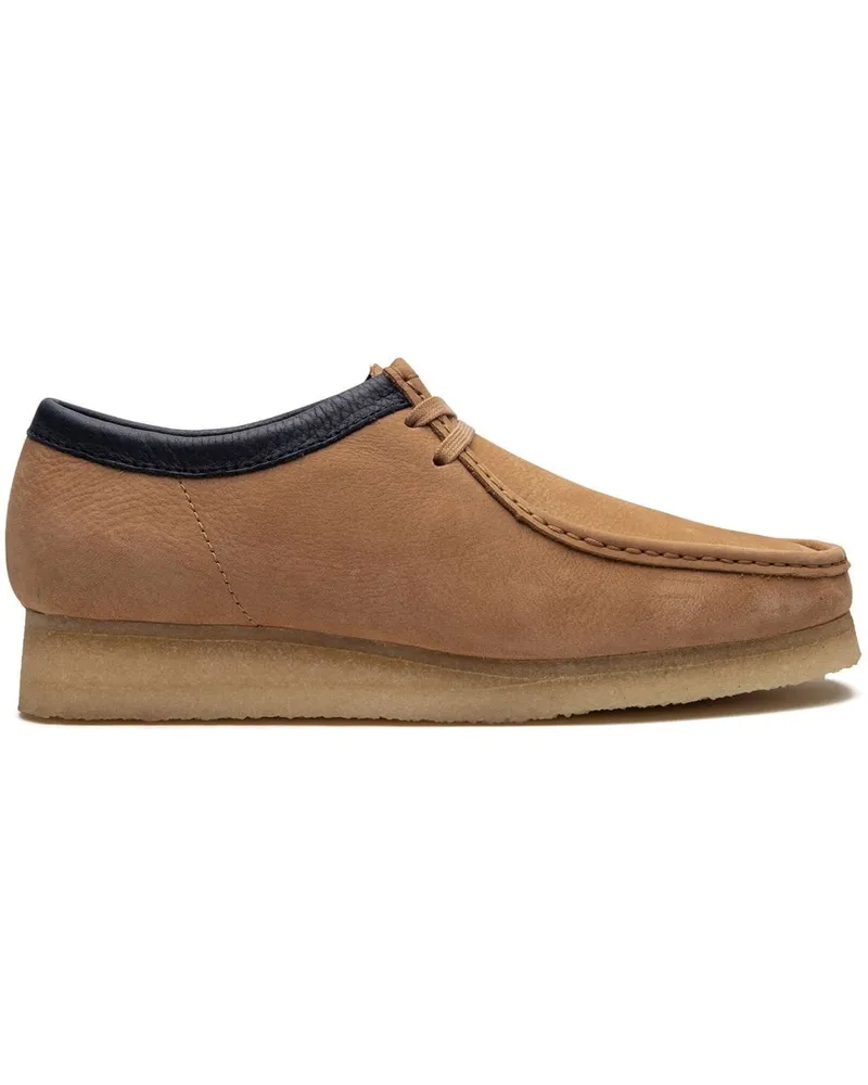 Clarks Wallabee Schnürschuhe Braun