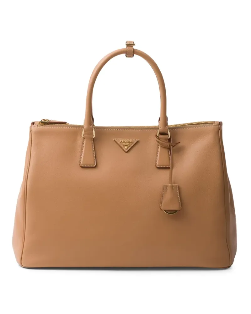 Prada Extra großer Galleria Tote Bag - Braun Braun