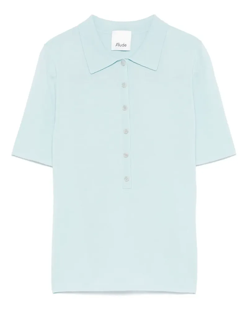 ALLUDE Klassisches Top - Blau Blau