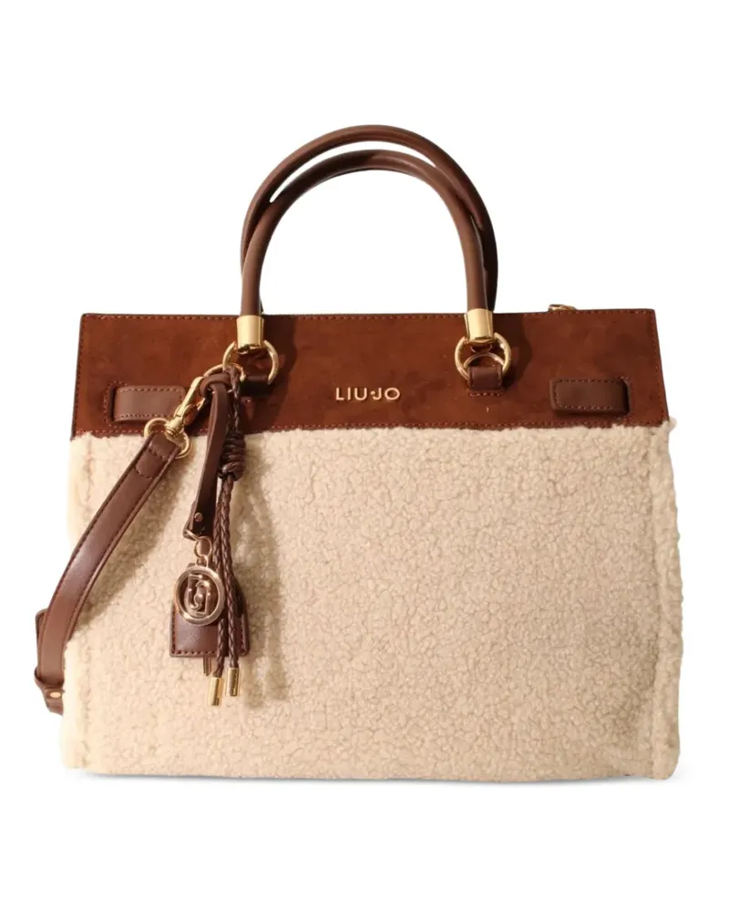 Liu Jo Tote Bag mit Einsätzen - Nude Nude