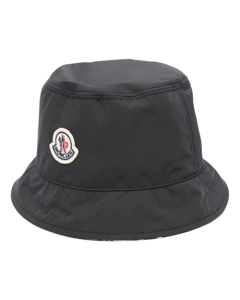 Moncler Wendbarer Fischerhut - Schwarz Schwarz
