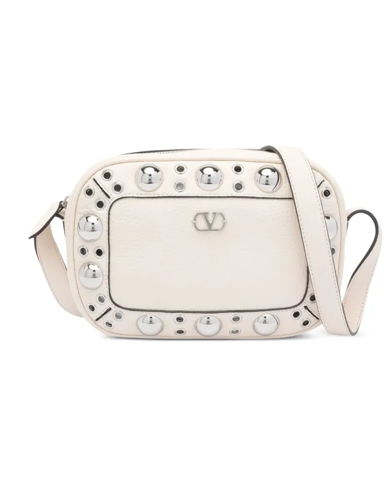 Valentino Garavani Nelcôte Schultertasche - Weiß Weiß