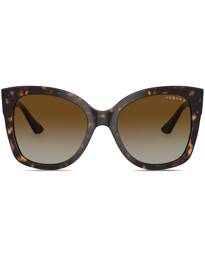 Vogue Sonnenbrille mit Butterfly-Gestell - Braun Braun
