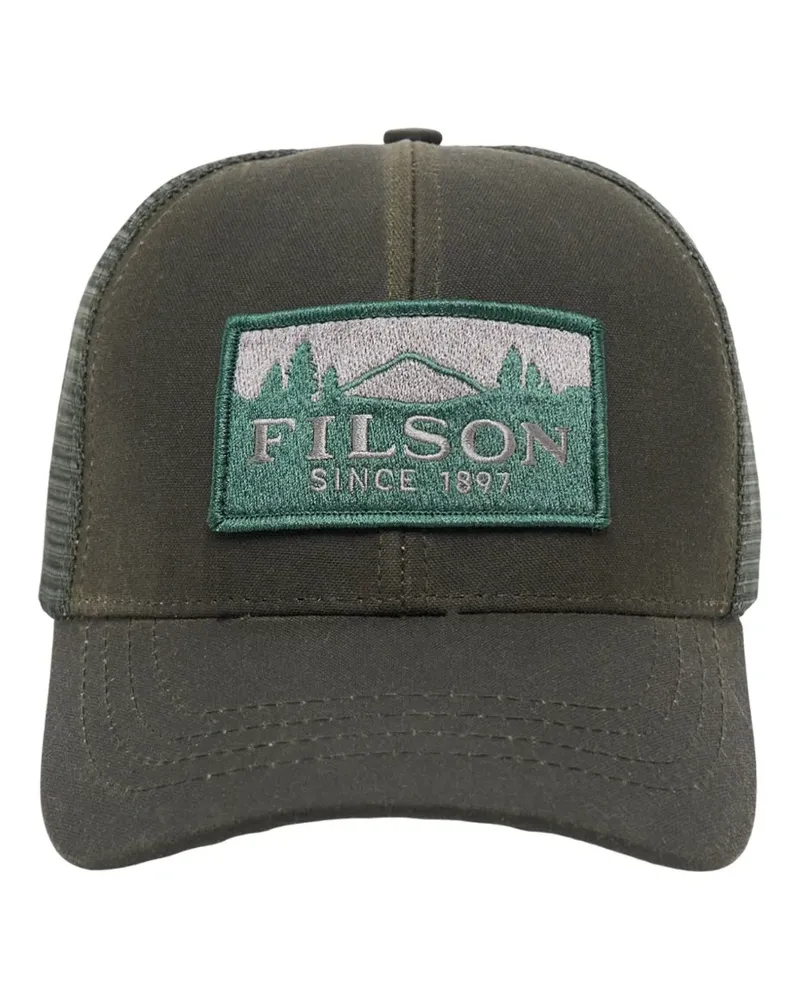 Junya Watanabe Oxford mesh trucker cap - Grün Grün
