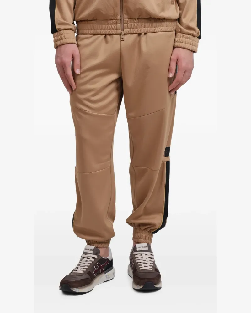 EA7 logo-patch track pants - Braun Braun