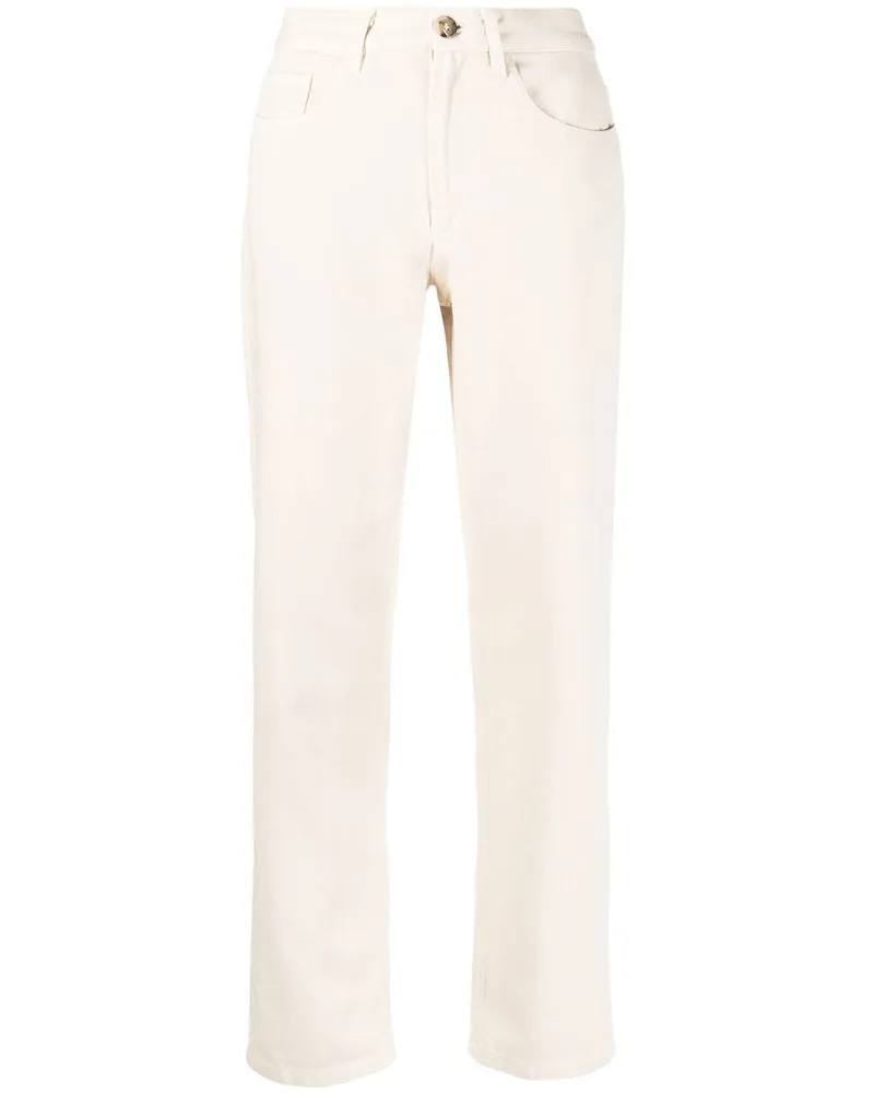 A.P.C. Taillenhose mit geradem Bein - Nude Nude